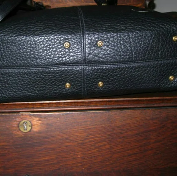 Vintage Dooney & Bourke East/West metro tote - Picture 5 of 8